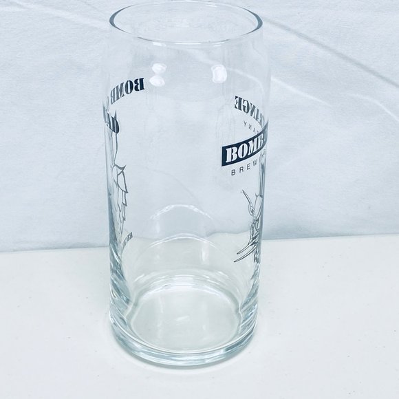 Bombing Range Brewing Company Beer Can Shape Glass Tumbler 20 oz - Picture 3 of 9
